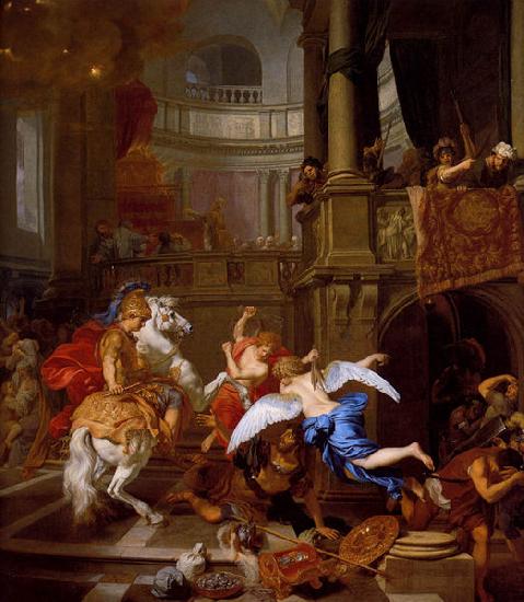Gerard de Lairesse The Expulsion of Heliodorus From The Temple oil painting image